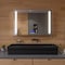 Alfi Brand 48 inch Black Matte Above Mount Fireclay Bathroom Trough Sink AB48TRBM - alternate 9